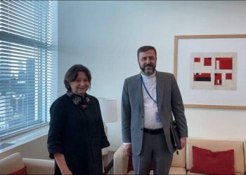 دیدار غریب‌آبادی با معاون سیاسی دبیرکل سازمان ملل در نیویورک