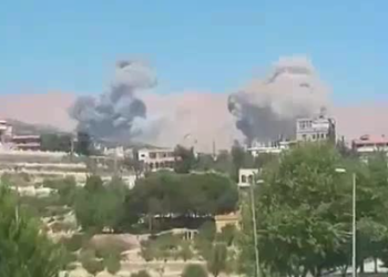 حمله شدید هوایی رژیم صهیونیستی به شرق لبنان + فیلم