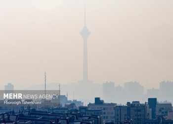 وضعیت هوای تهران قرمز شد