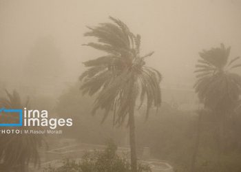 وزش باد شدید و گردوخاک در نیمه شرقی کشور