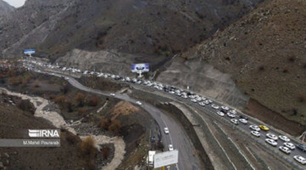 ترافیک سنگین در آزادراه تهران – شمال